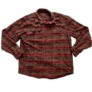 Orvis button up flannel shirt.